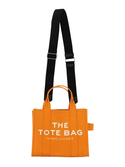 Shop Marc Jacobs The Tote Small Bag In Orange