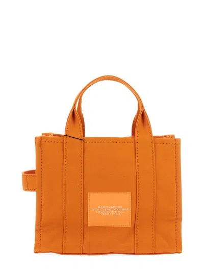 Shop Marc Jacobs The Tote Small Bag In Orange