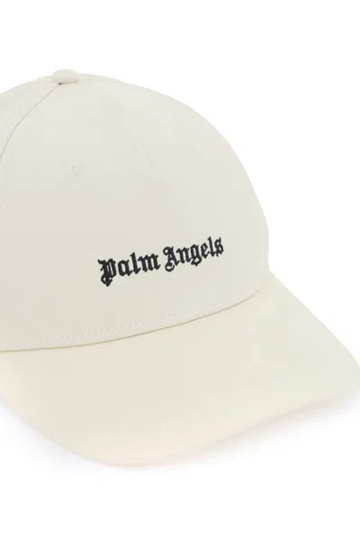 Shop Palm Angels Cappello Baseball Con Logo Ricamato