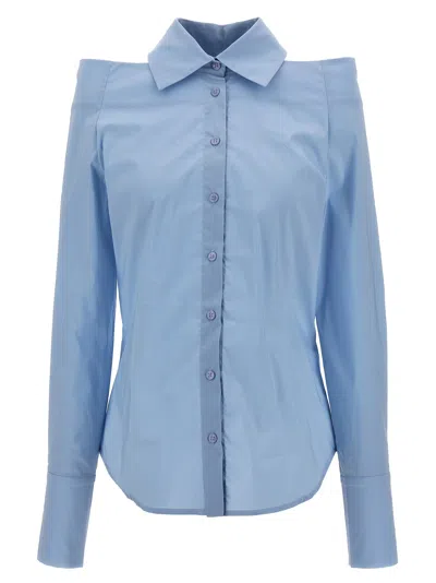Shop Balossa Noara Shirt, Blouse Light Blue