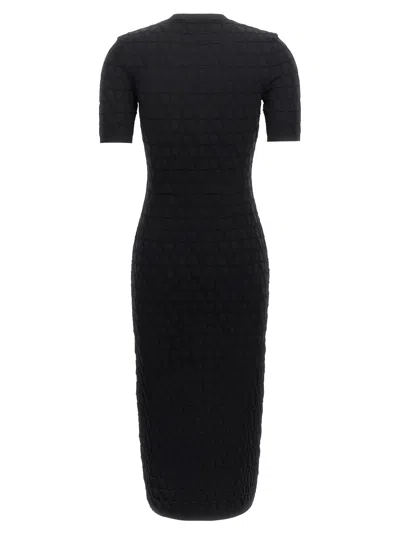 Shop Valentino Toile Iconographe Dresses Black