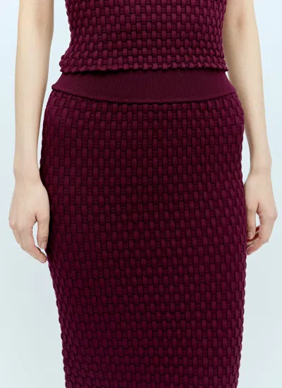 Shop Dries Van Noten Women Tiffany Midi Skirt In Brown