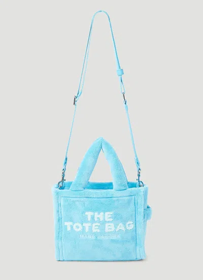 Shop Marc Jacobs Women Terry Mini Tote Bag In Blue