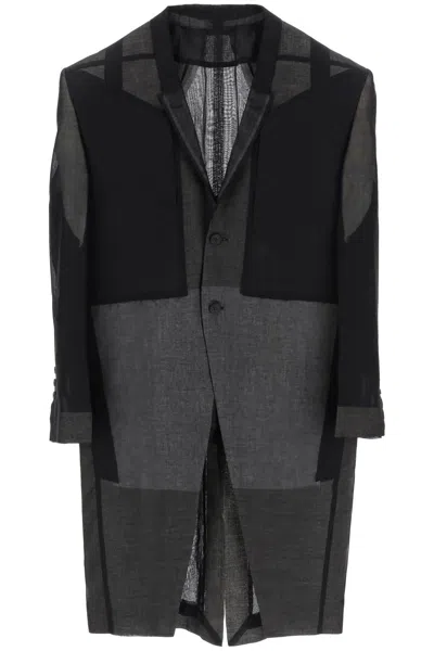 Shop Rick Owens Tatlin Organza Coat Men In Black