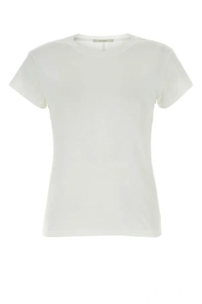 Shop The Row Woman White Cotton T-shirt