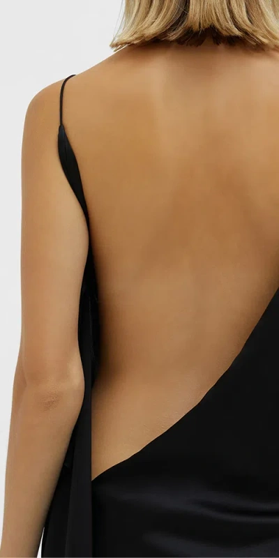 Christopher Esber Cusco Draped Silk Maxi Dress