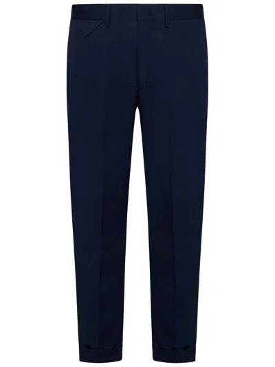 Shop Low Brand Cooper T1.7 Trousers In Blu