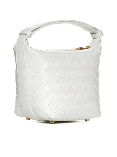 Shop Bottega Veneta Bags In White-gold