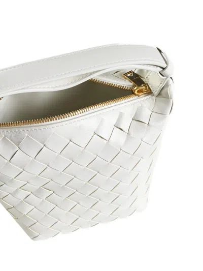 Shop Bottega Veneta Bags In White-gold