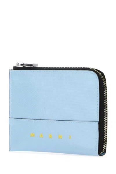 Shop Marni Wallets In Blue