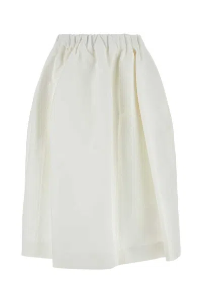 Shop Marni Skirts In White