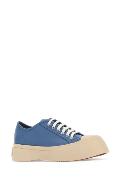 Shop Marni Sneakers In Blue