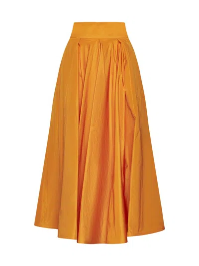 Shop Sara Roka Skirts In Orange