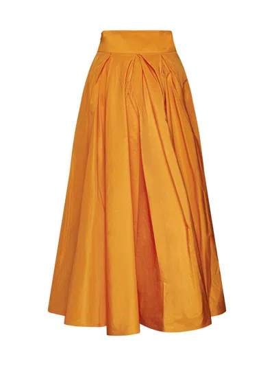 Shop Sara Roka Skirts In Orange