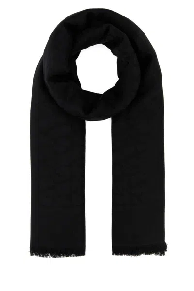 Shop Valentino Garavani Scarves And Foulards In Black