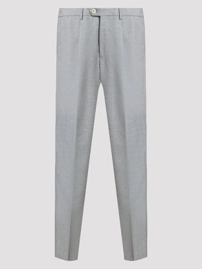 Shop Brunello Cucinelli Classic Pants In Gray