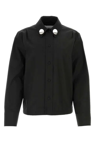 Shop Jil Sander Shirts In Black