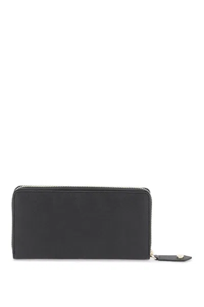 Shop Vivienne Westwood Zip-around Wallet Portfolio In Black