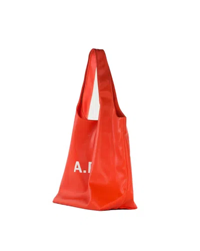 Shop Apc A.p.c. Shoulder Bag In Arancio