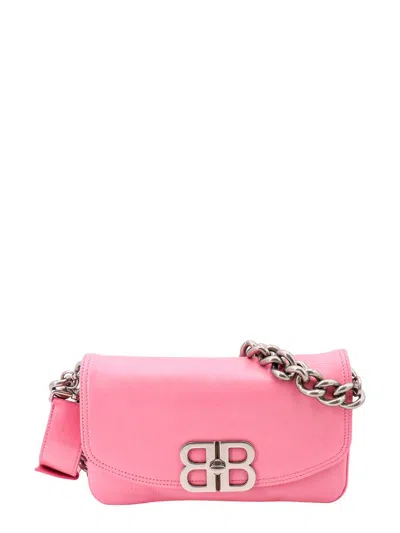 Shop Balenciaga Flap Bb In Pink