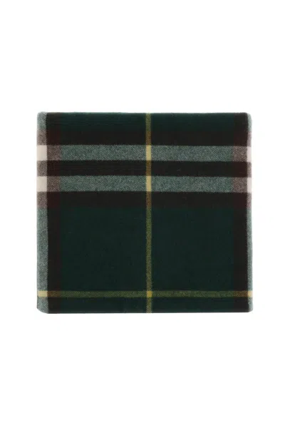 Shop Burberry Cashmere Neck Warmer In Green