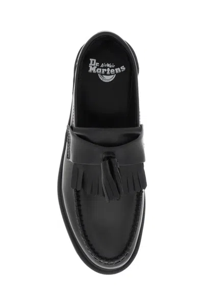 Shop Dr. Martens' Adrian Loafers With T In Black