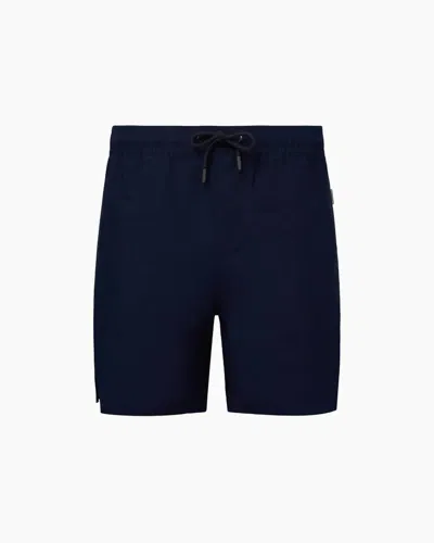 Onia Men's Air Linen Pull-on Short 6" In Deep Navy In Blue