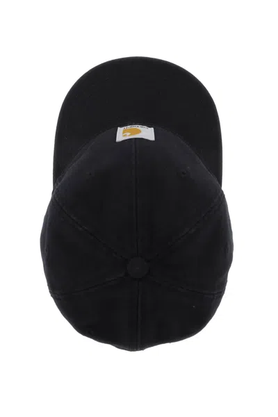 Shop Carhartt Wip Icon Baseball Cap With Patch Logo In Black