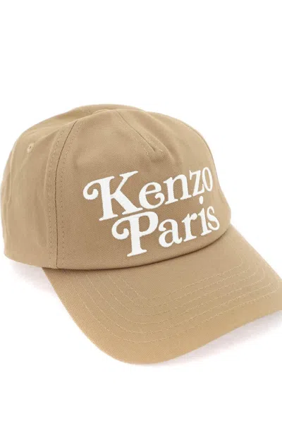 Shop Kenzo Utility Baseball Cap Hat In Beige
