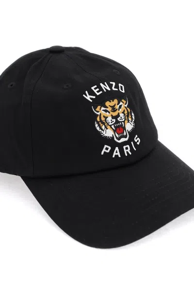 Shop Kenzo Lucky Tiger Baseball Cap In Black