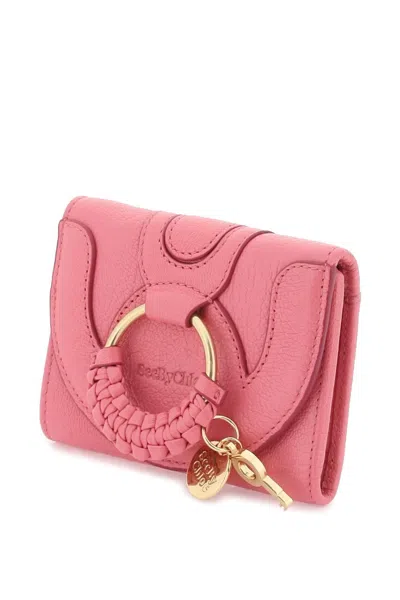 Shop See By Chloé See By Chloe Hana Mini Wallet In Pink