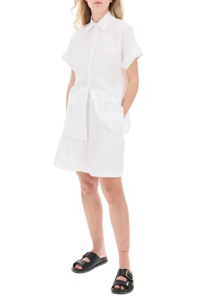 Shop Max Mara Beachwear 'oriana' Short Slee In White