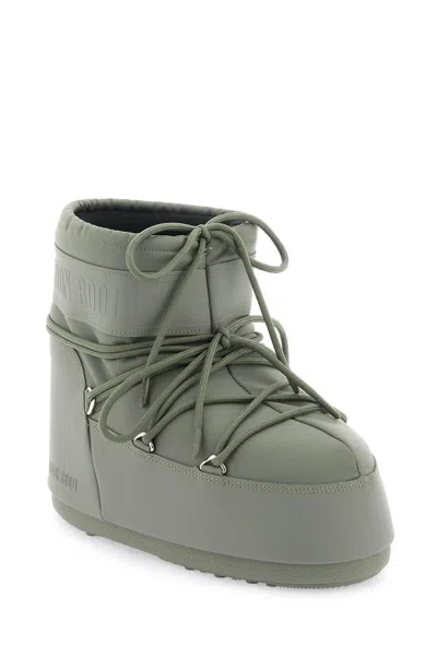Shop Moon Boot Icon Rubber Snow Boots In Khaki