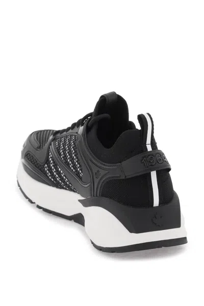 Shop Dsquared2 Dash Sneakers Running In Black