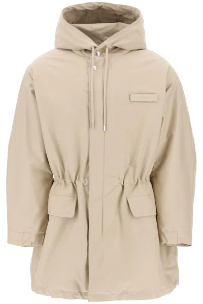 Shop Jacquemus Padded Parka 'the Brown In Beige