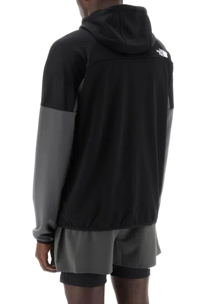 Shop The North Face Mountain Athletics Hooded Sweatshirt With In Grey,black