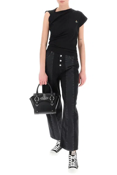 Shop Vivienne Westwood Small Betty Handbag In Black