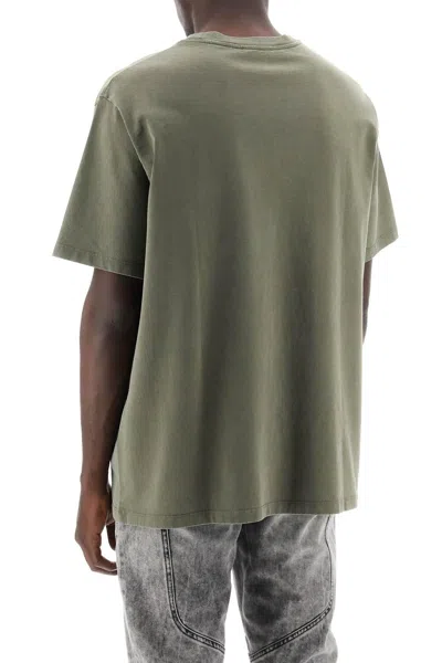 Shop Balmain Vintage  T Shirt In Green