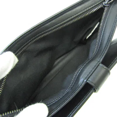 Shop Bottega Veneta Intrecciato Black Leather Clutch Bag ()