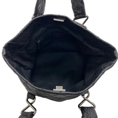 Pre-owned Chanel - Black Leather Tote Bag ()