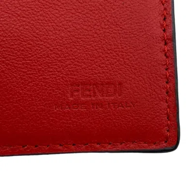 Shop Fendi Zucca Black Leather Wallet  ()