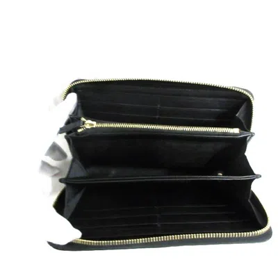 Shop Gucci Ssima Black Leather Wallet  ()