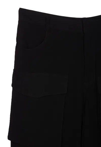 Shop Pinko Trousers In Black