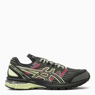 Shop Asics Us4 S Gel Terrain Sneakers Black/neon Lime