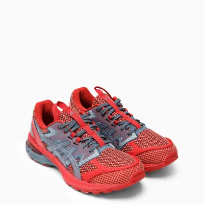 Shop Asics Us4 S Gel Terrain Sneakers Classic Red/grey