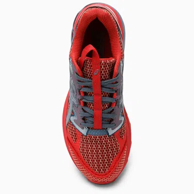 Shop Asics Us4 S Gel Terrain Sneakers Classic Red/grey