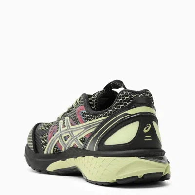 Shop Asics Us4 S Gel Terrain Sneakers Black/neon Lime