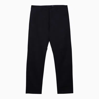 Department Five Department 5 Regular Blue Navy Cotton Trousers