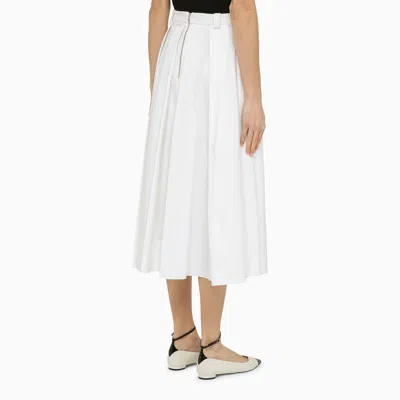 Shop Department 5 White Cotton Flounced Henrique Skirt