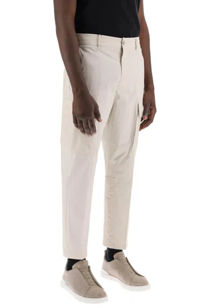 Shop Etro Tapered Leg Cargo Pants With